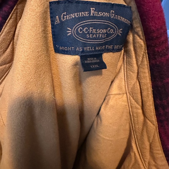 Filson 26oz Lined Jack Shirt - Picture 2 of 5